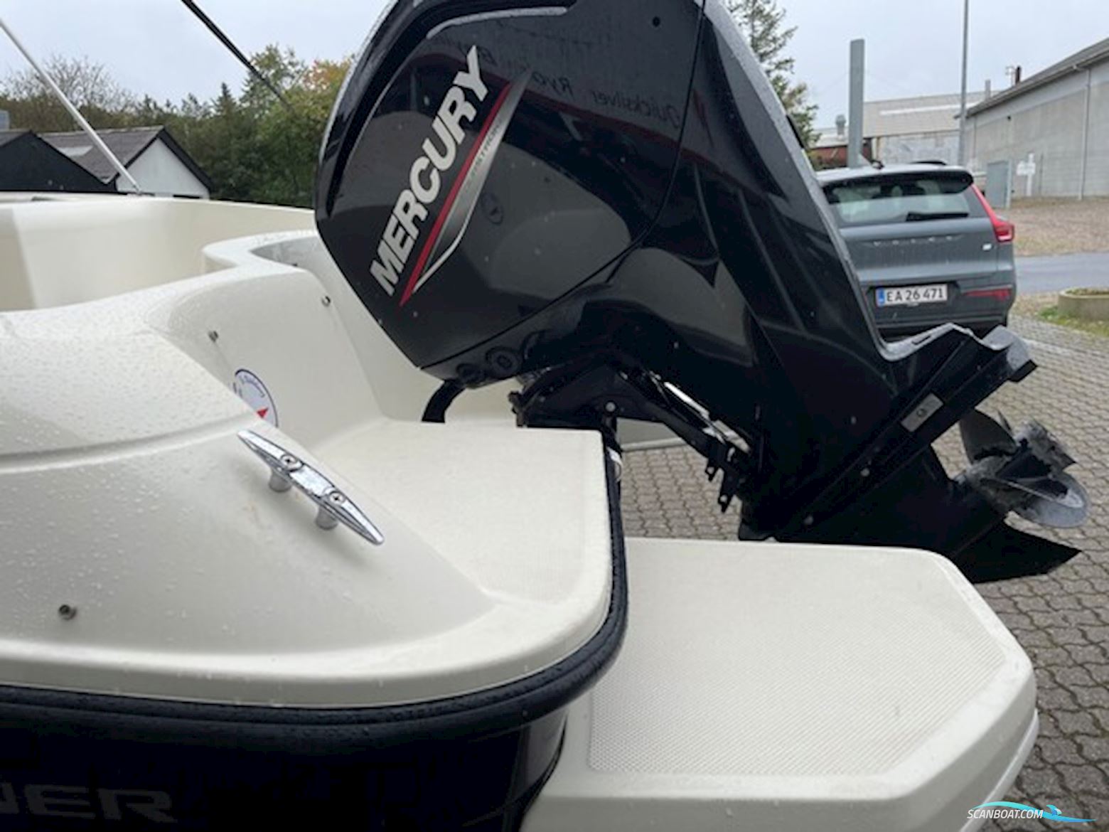 Bayliner E5 Element Med Mercury F80 Elpt Efi og Variant Ocean 1350 kg Trailer