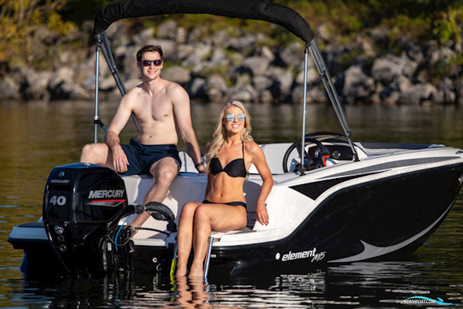 Bayliner M15 med Mercury F60 ELPT-EFI og udstyr