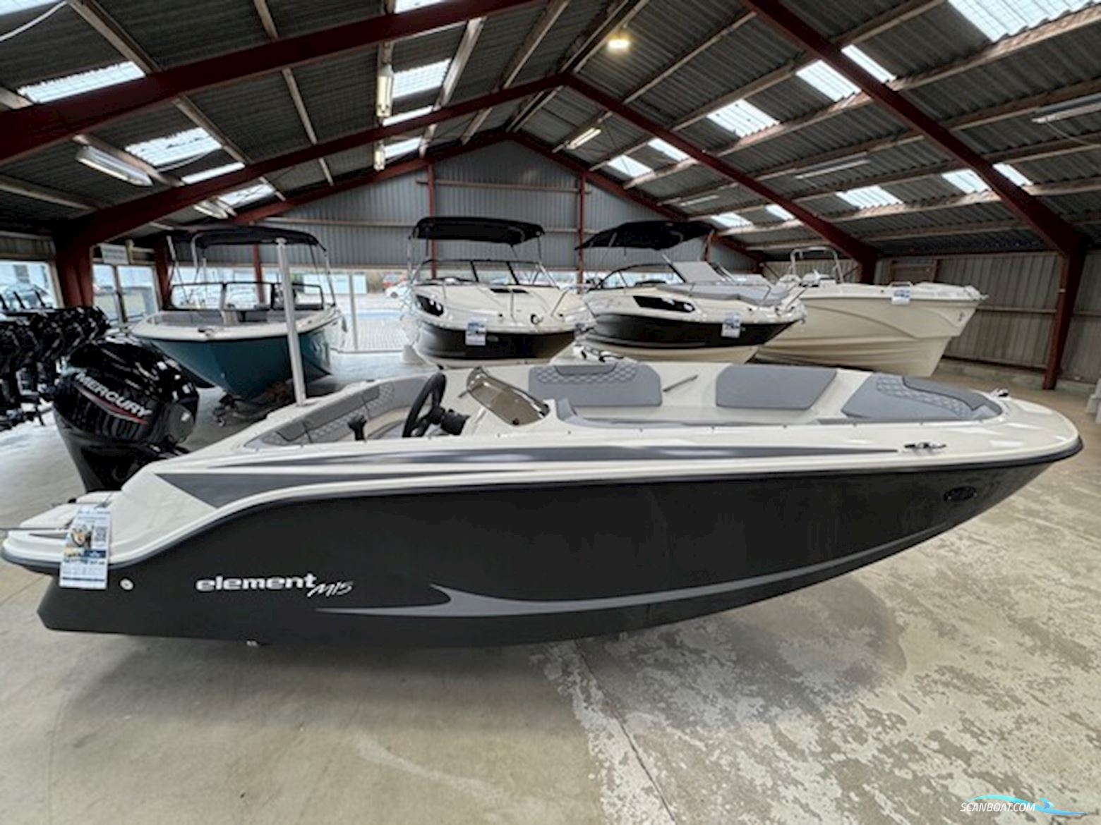 Bayliner M15 med Mercury F60 ELPT-EFI og udstyr Motorboot 2025, Dänemark