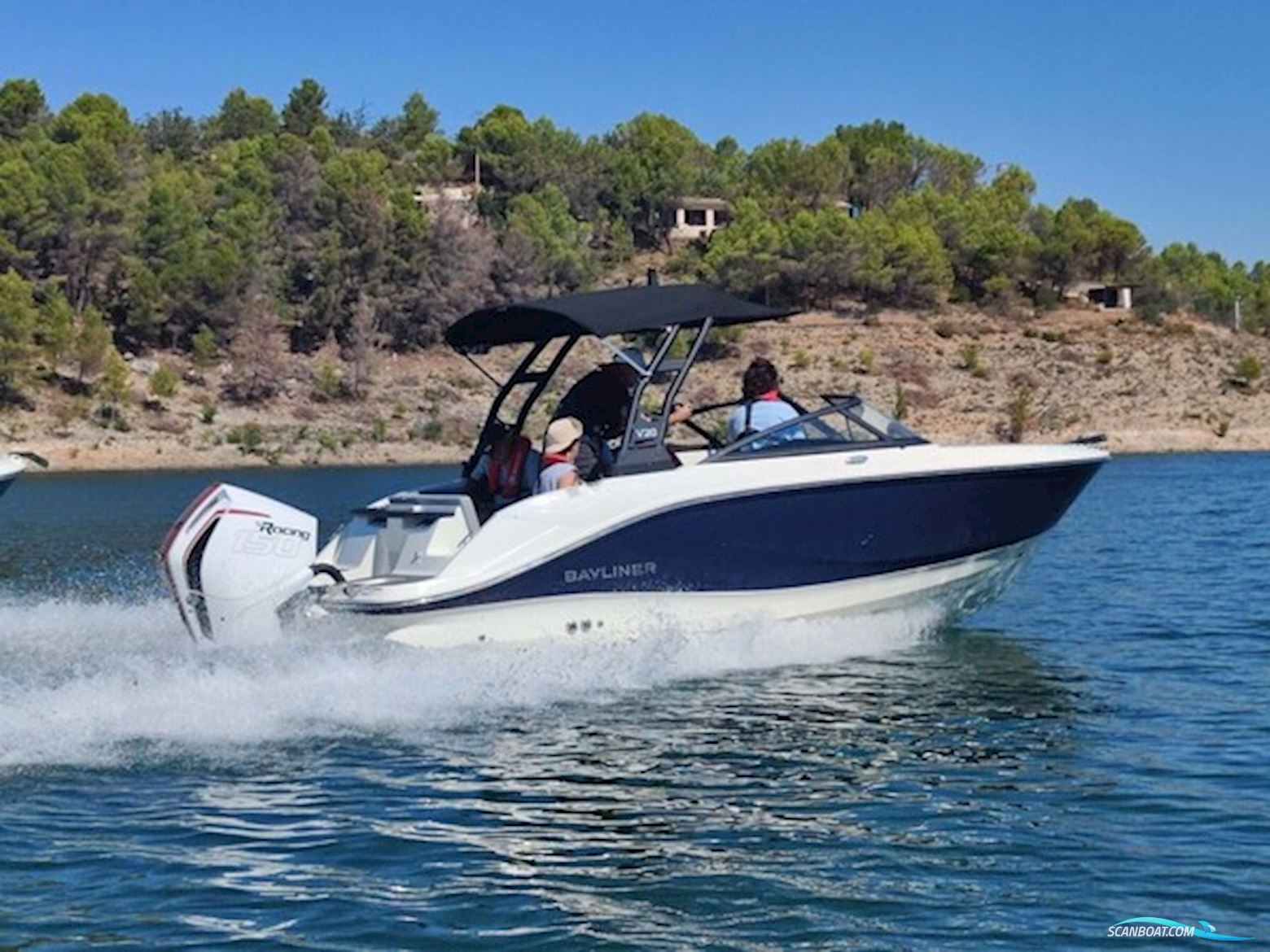 Bayliner V20 BR m/Mercury F150 hk Racing XL DS V6, hvid