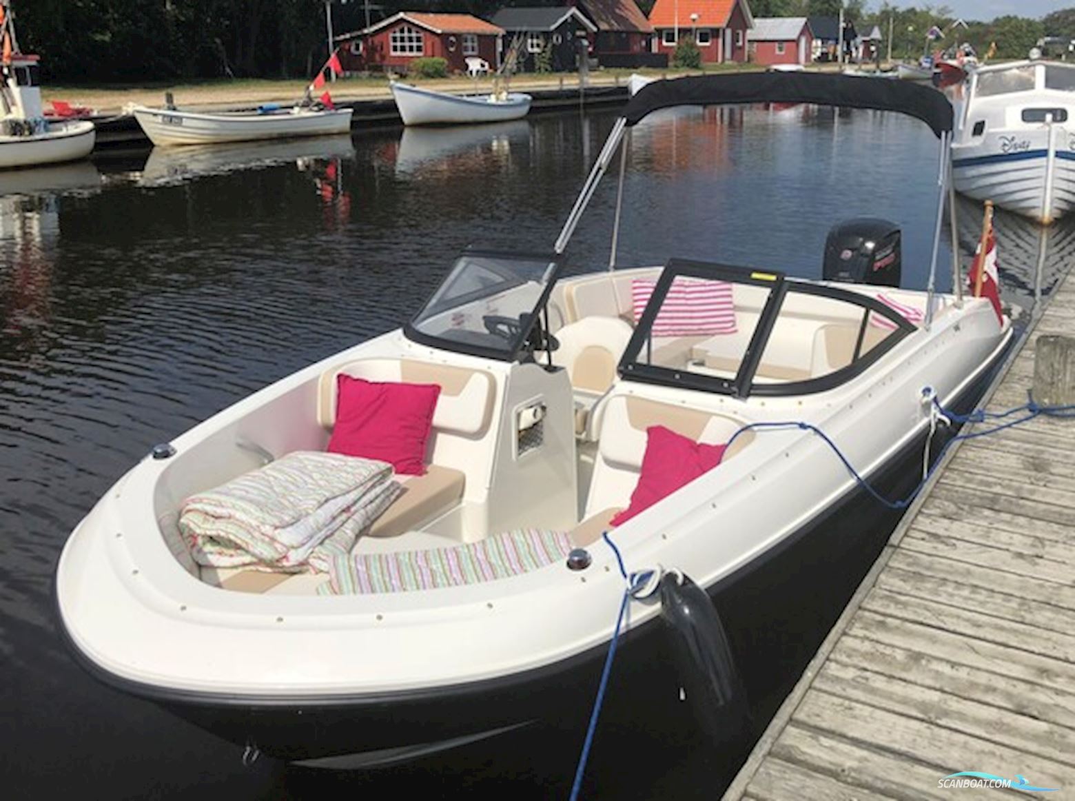 Bayliner VR4 OB BR m/Mercury F115 hk Pro XS CT og Brenderup Trailer - Solgt !