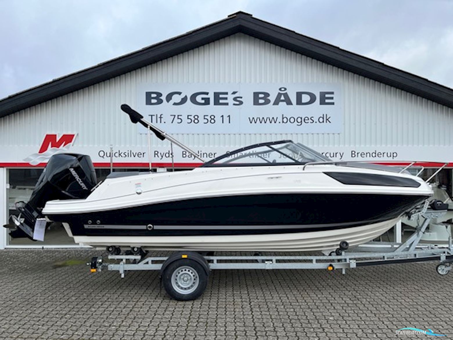 Bayliner VR5 Cuddy med Mercury F200 XL-EFI DS V6 - inkl. udstyr Motorboot 2025, Dänemark