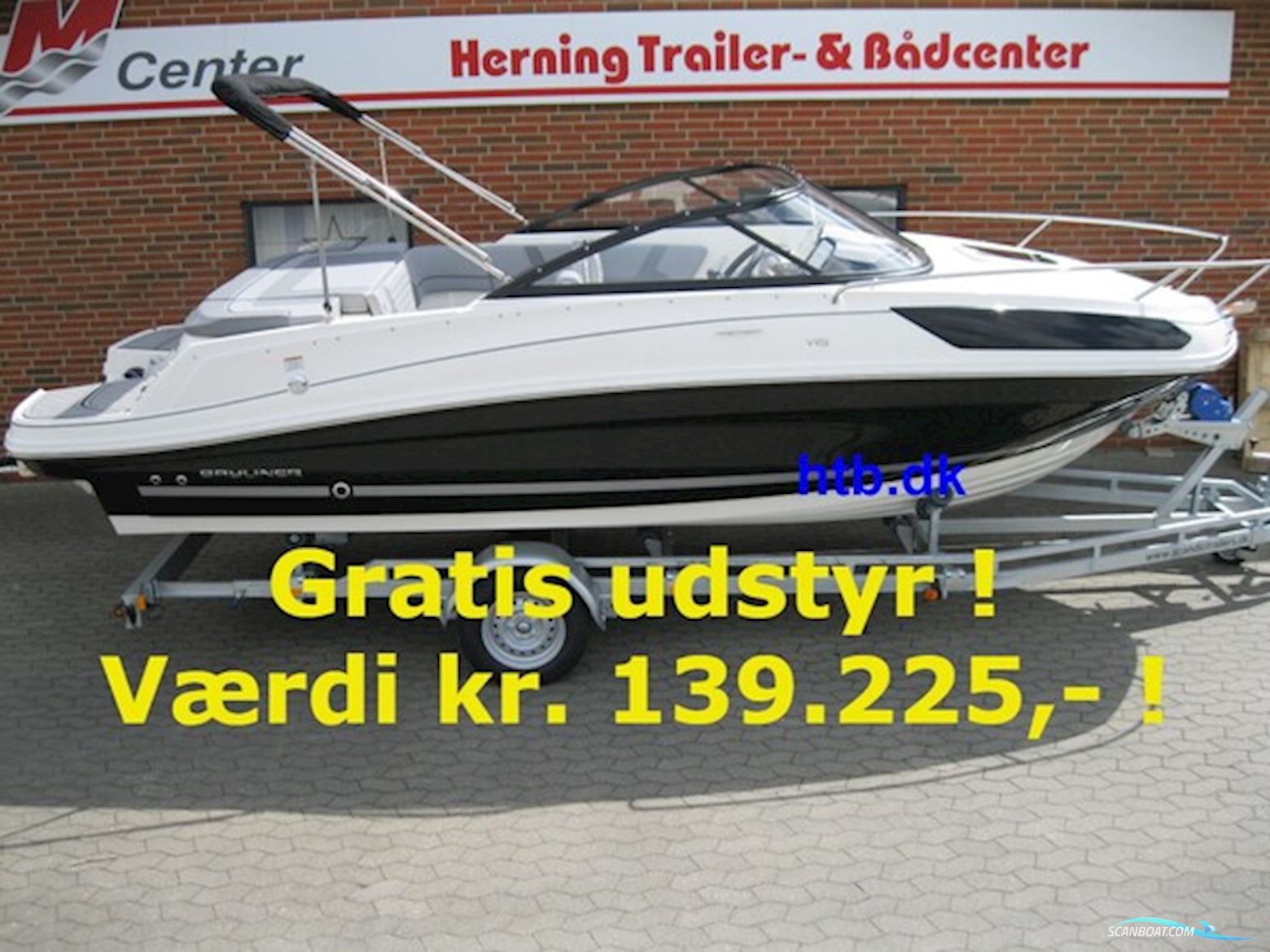 Bayliner VR5 OB Cuddy m/Mercury F150 hk Racing XL DS V6, Hvid - ! Motorboot 2025, Dänemark