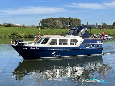 Beachcraft 11.30 AK Cabrio Motorboot 1979, mit Perkins Diesel, motor, Niederlande