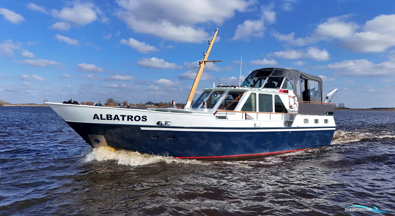 Beachcraft 13.00 AK Cabrio Motorboot 1981, mit Mercedes motor, Niederlande