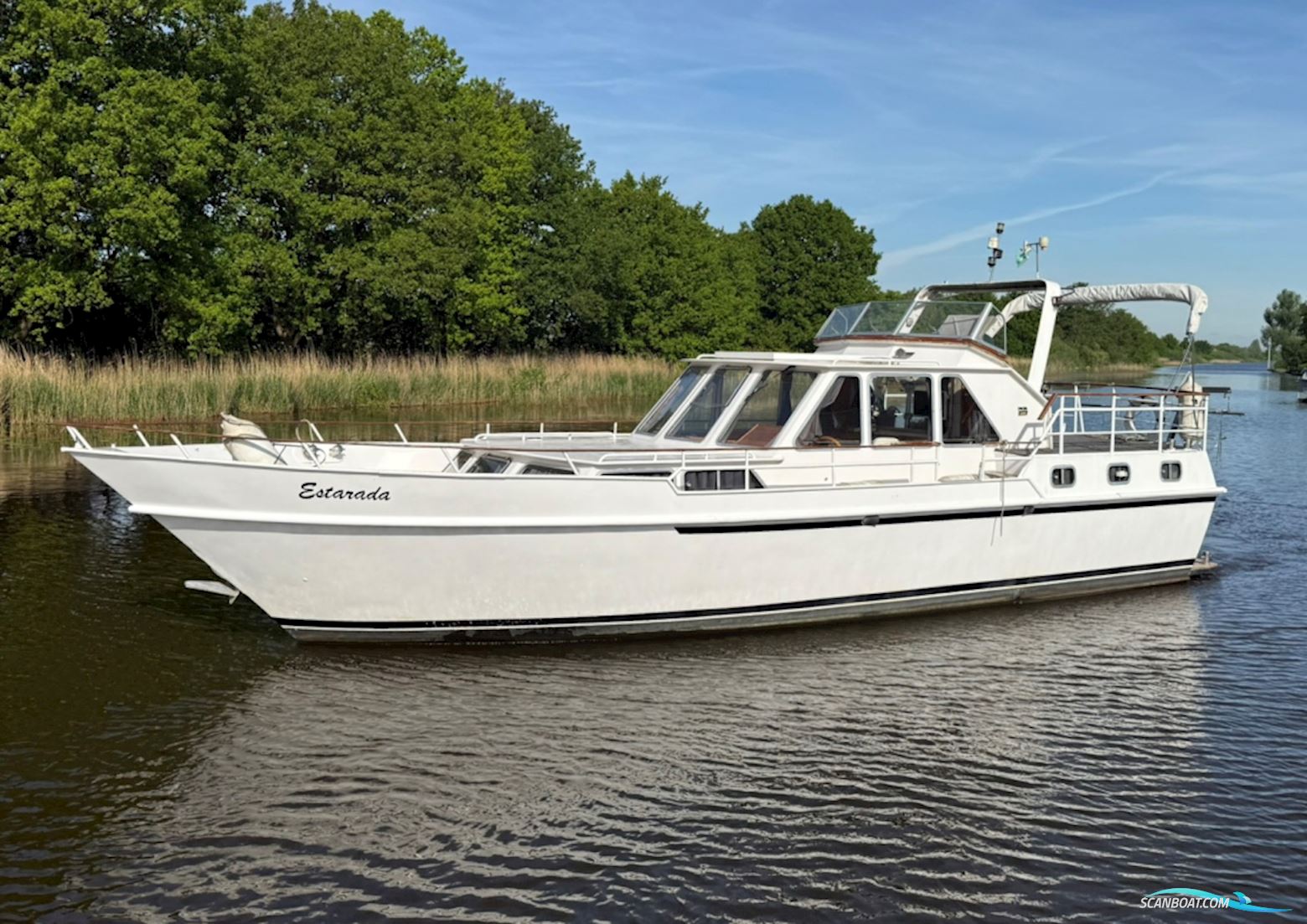 Beachcraft 1350 Motorboot 1985, mit Daf motor, Niederlande