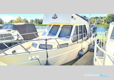 Beachcraft Fly Motorboot 1980, mit Mercedes OM617 motor, Niederlande