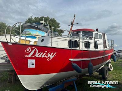 Behrens Werft Stahlspitzgatter 10.0 Motorboot 1960, mit Peugeot motor, Deutschland