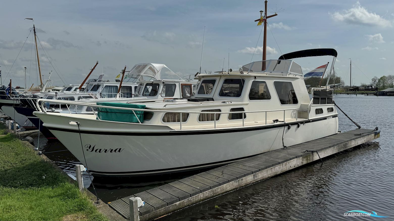 Beja Kruiser 9.80 AK Cabrio Motorboot 1978, mit Samofa Mitsubishi motor, Niederlande