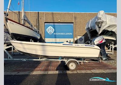 Bella 444 R Styrepultsbåd Motorboot 1995, mit Mariner motor, Dänemark