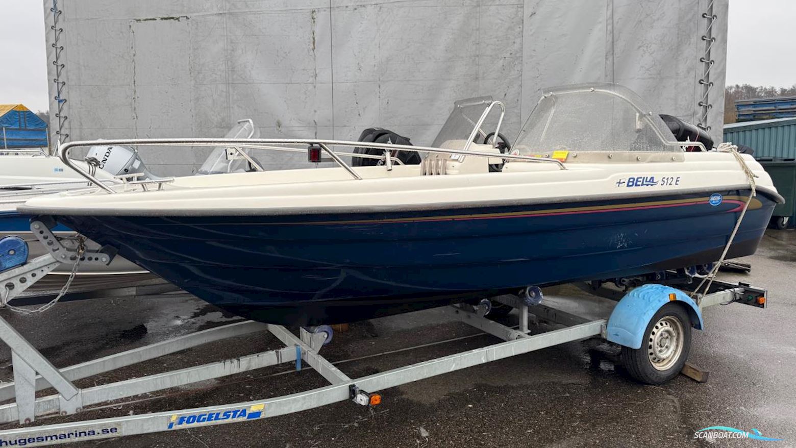 Bella 512 Europa Motorboot 2000, mit Mercury motor, Sweden