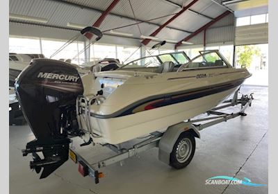 Bella 512 Excel med Mercury F80 4-takt samt Brenderup trailer Motorboot 2008, mit Mercury motor, Dänemark