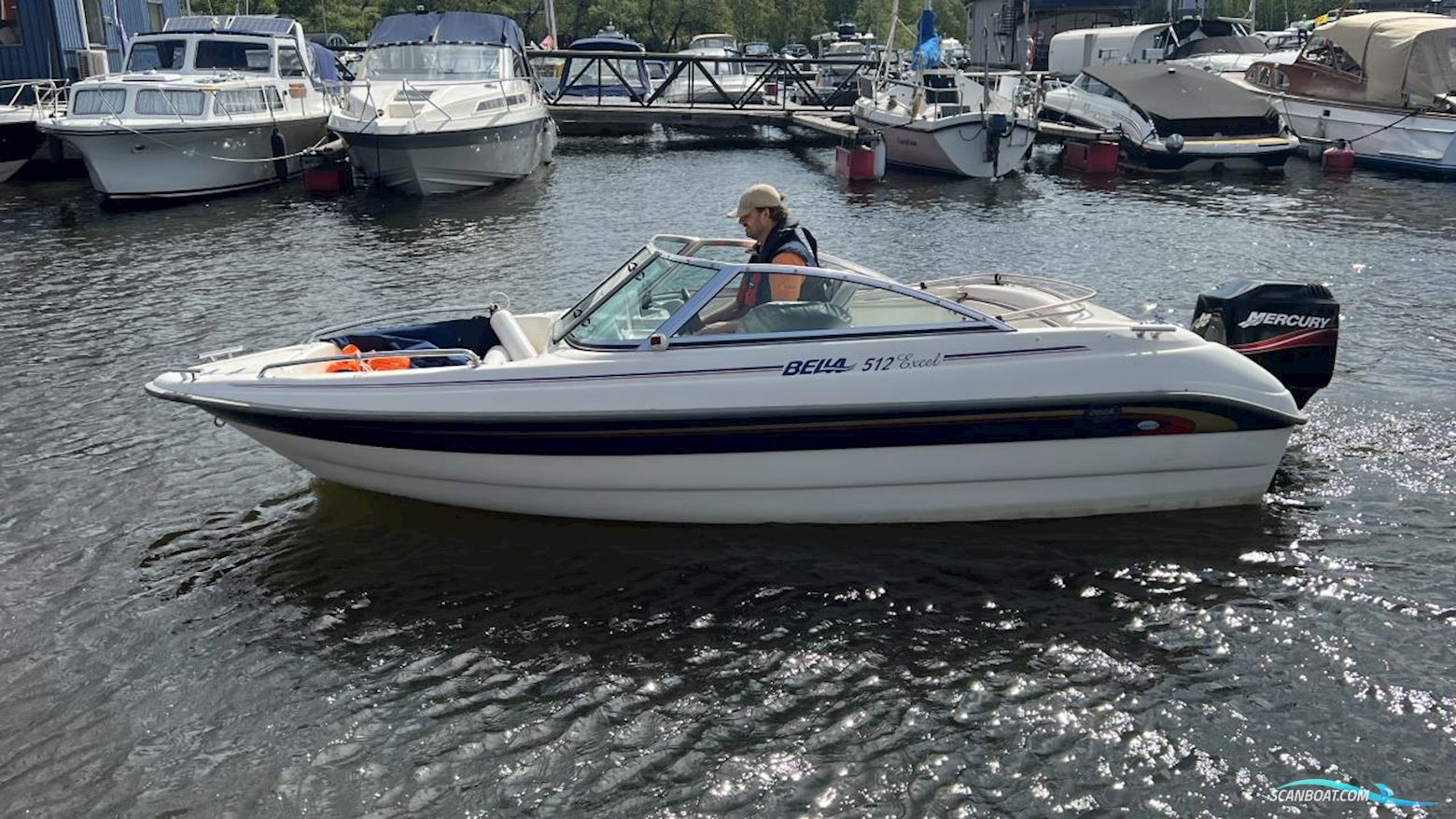 Bella 512 Excel Motorboot 2008, mit Mercury motor, Sweden