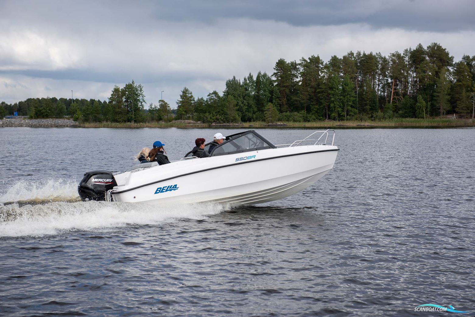 Bella 550 BR Motorboot 2024, mit Mercury motor, Dänemark