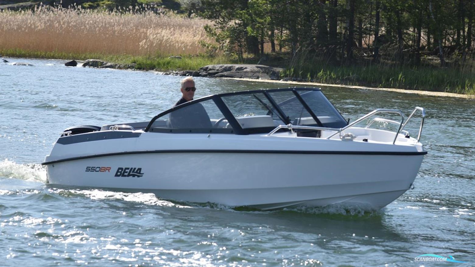 Bella 550 BR Motorboot 2020, mit Mercury motor, Sweden