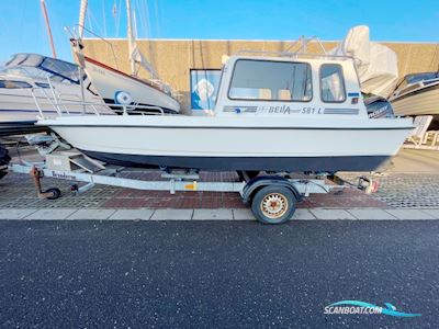 Bella 581 L Kabinebåd Motorboot 1995, mit Mercury motor, Dänemark