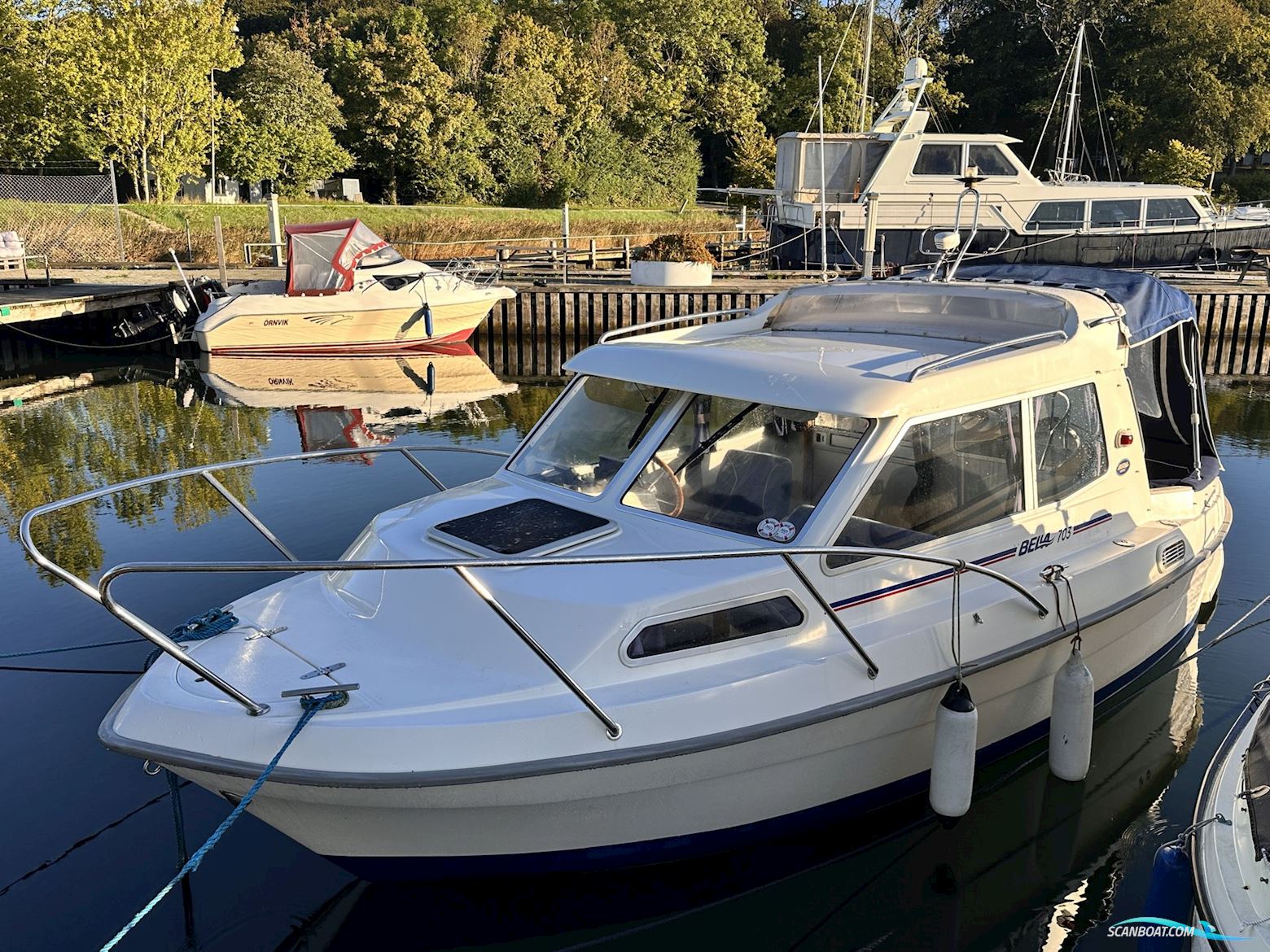 Bella 703 Motorboot 2007, mit Yanmar 3JH4E motor, Dänemark