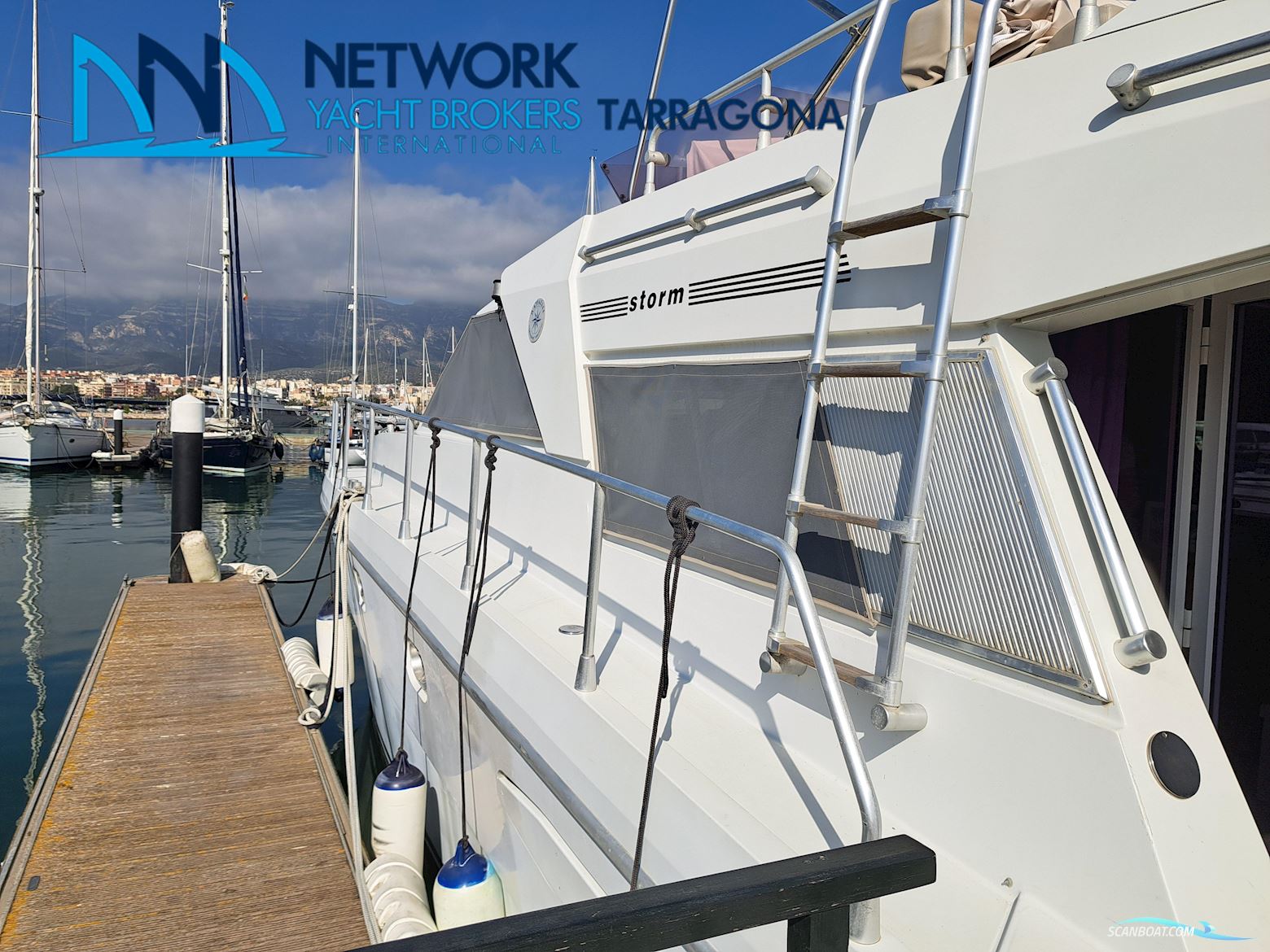 BELLA Raffaelli Storm 47 Motorboot 1989, mit Caterpilar motor, Spanien