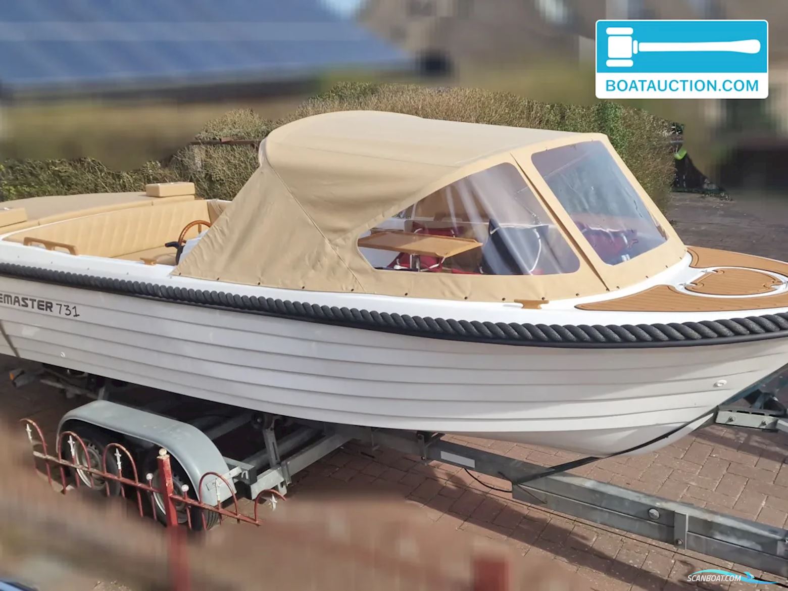 Bemaster 731 Motorboot 2022, mit Honda motor, Niederlande