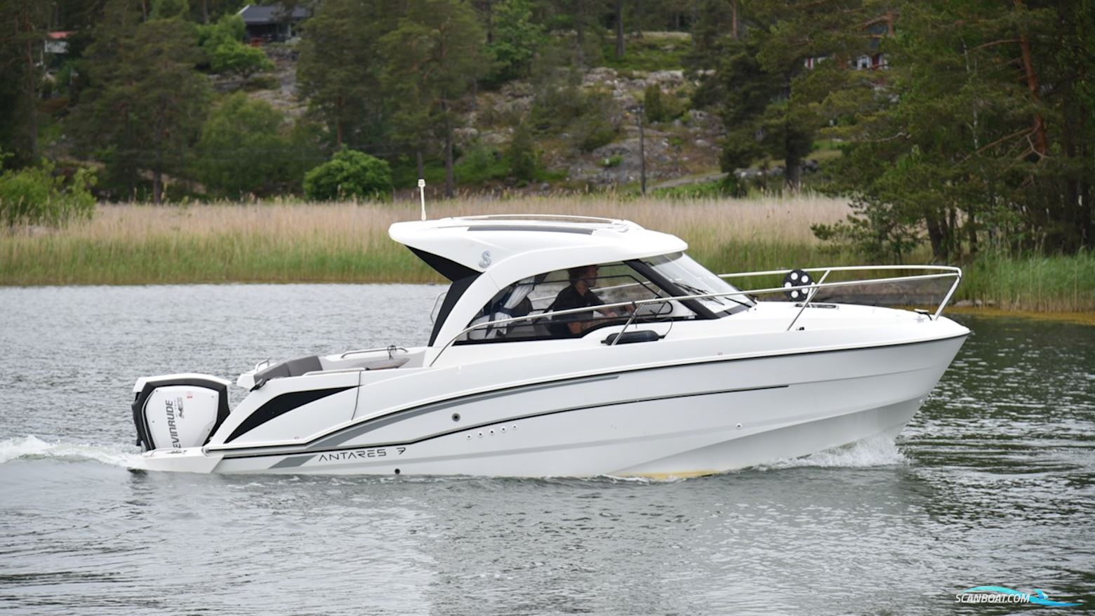 Beneteau Utombordare Antares 7 Motorboot 2019, mit Evinrude motor, Sweden