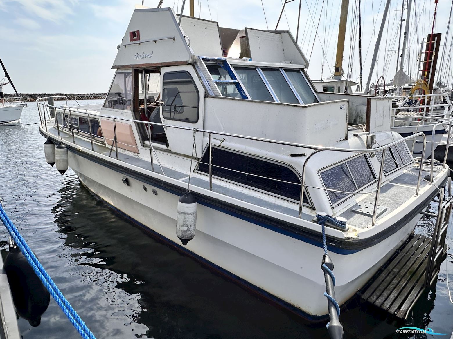 Birchwood 33 Motorboot 1975, mit Volvo TD 70G motor, Dänemark