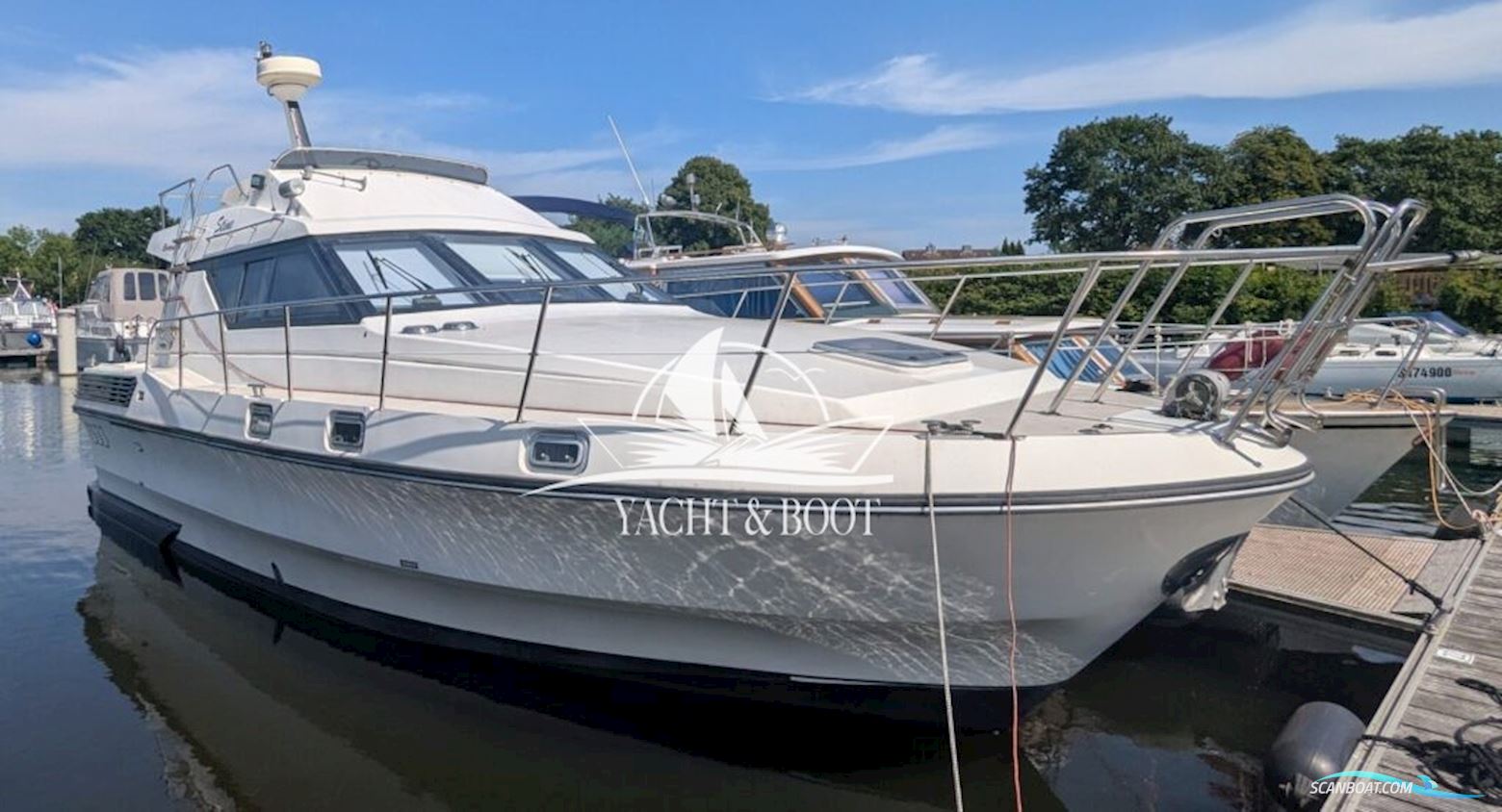 BIRCHWOOD T.S. 33 Motorboot 1988, mit BMW Marine motor, Deutschland