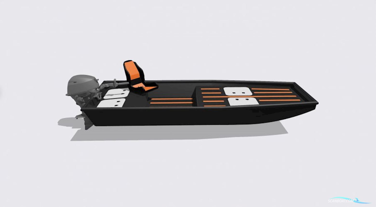 Black Workboats 400 Pro Motorboot 2023, mit Suzuki / Honda / Elektrisch motor, Niederlande