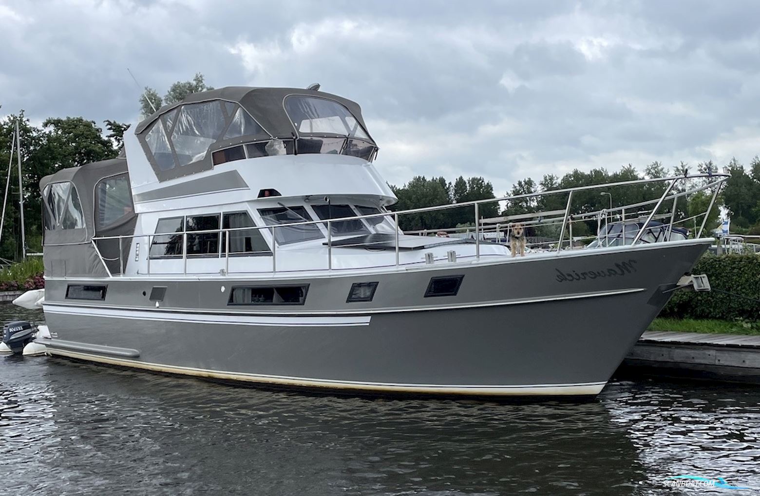 Blauwe Hand Commander Motorboot 1988, Niederlande