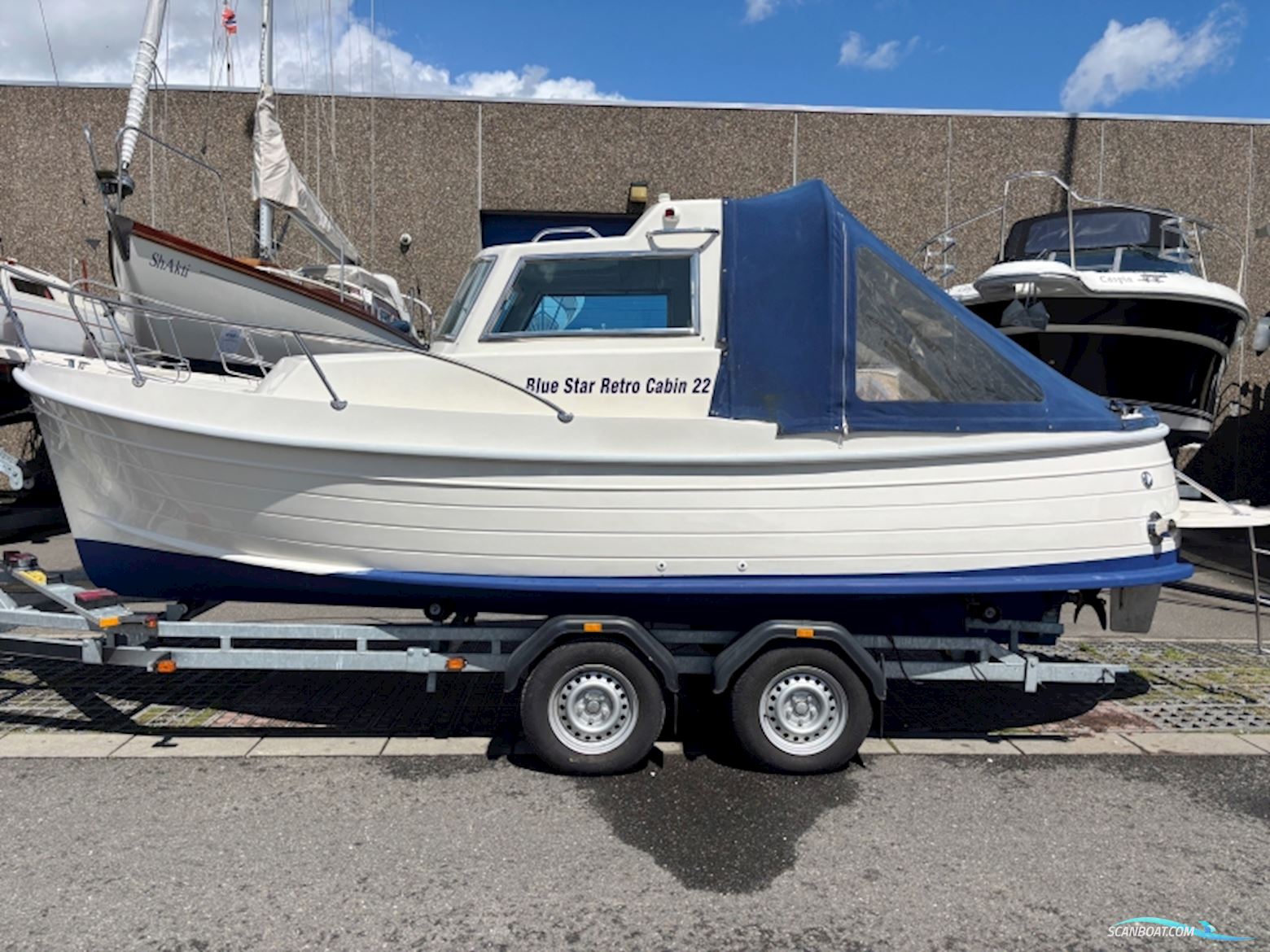 Blue Star Retro Cabin 22 Kabinebåd