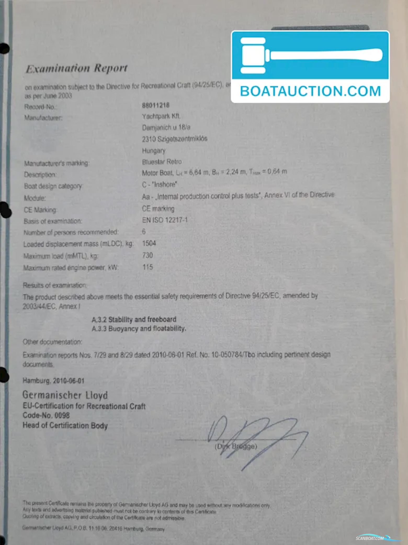 Bluestar Retro Cabin 22