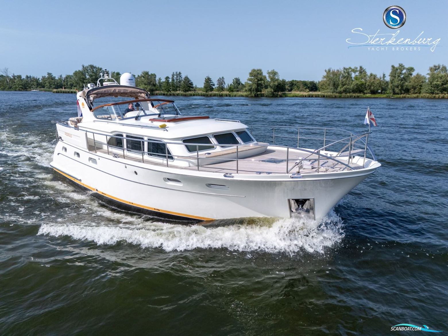 Boarncruiser 50 Retro Line Motorboot 2009, mit Perkins-Sabre motor, Niederlande