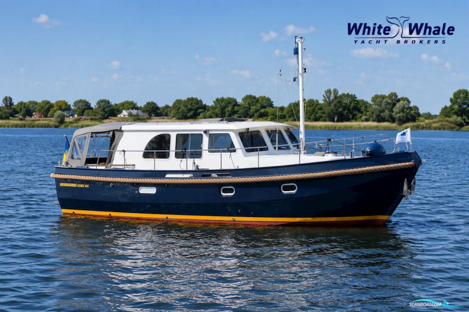 Boarncruiser Classic Line 35 Motorboot 2003, mit Volkswagen motor, Niederlande