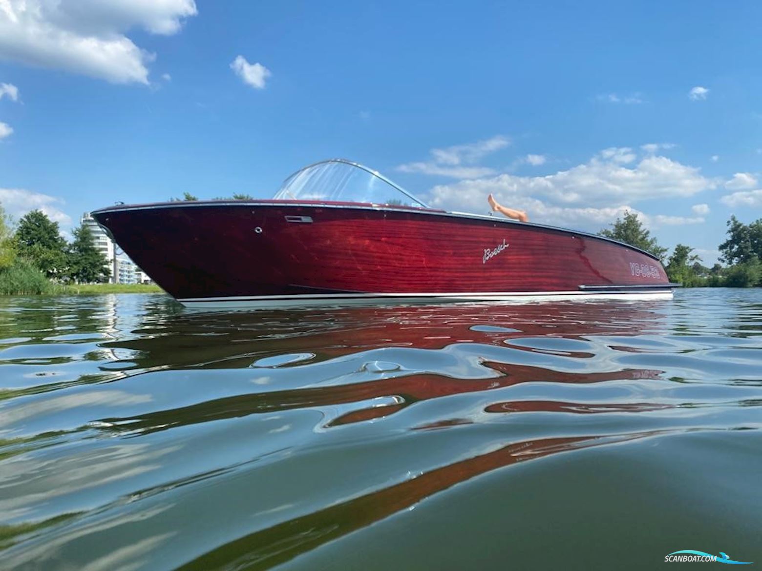 Boesch 650 Costa Brava de Luxe Motorboot 1978, mit Crusader motor, Niederlande
