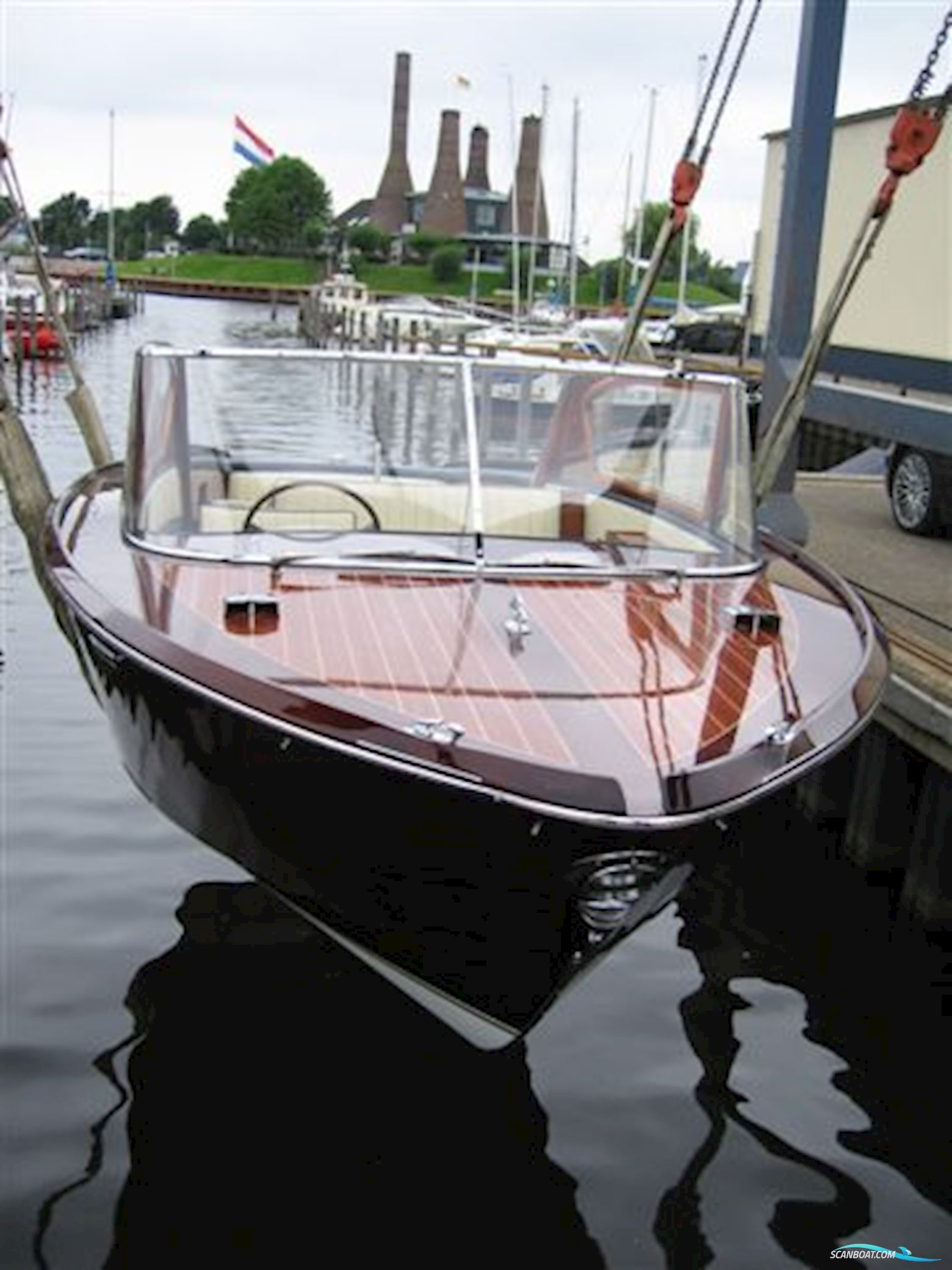 Boesch 650 Portofino de Luxe Motorboot 1972, mit Boesch Marine motor, Niederlande
