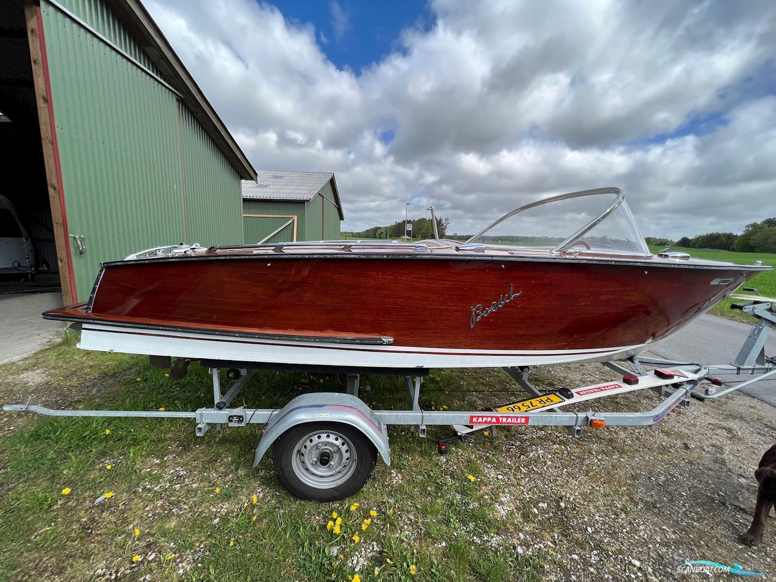 Boesch Typ. 510 Cruising Saint Tropez Motorboot 1972, mit Boesch Marine motor, Dänemark