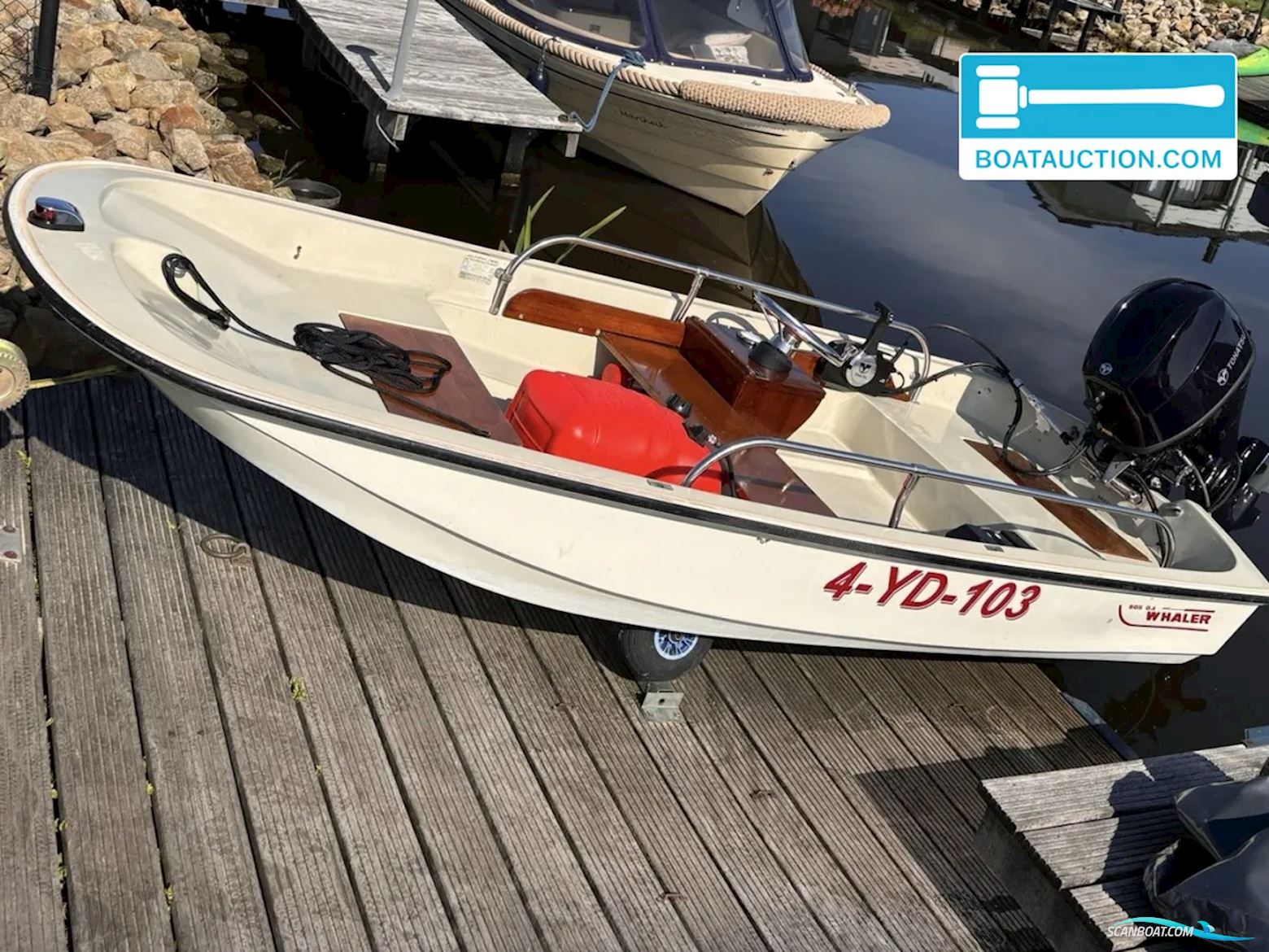 Boston Whaler 11ft Motorboot 1979, mit Tohatsu motor, Niederlande