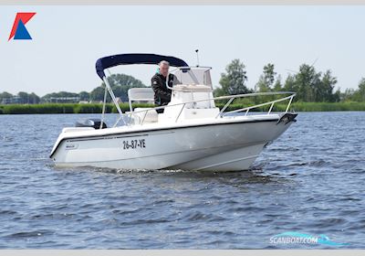 Boston Whaler 180 Outrage Motorboot 2000, mit Mercury Optimax motor, Niederlande