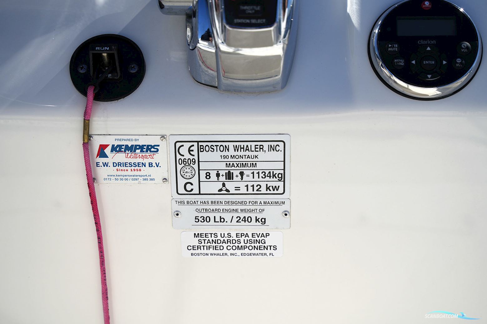 Boston Whaler 190 Montauk