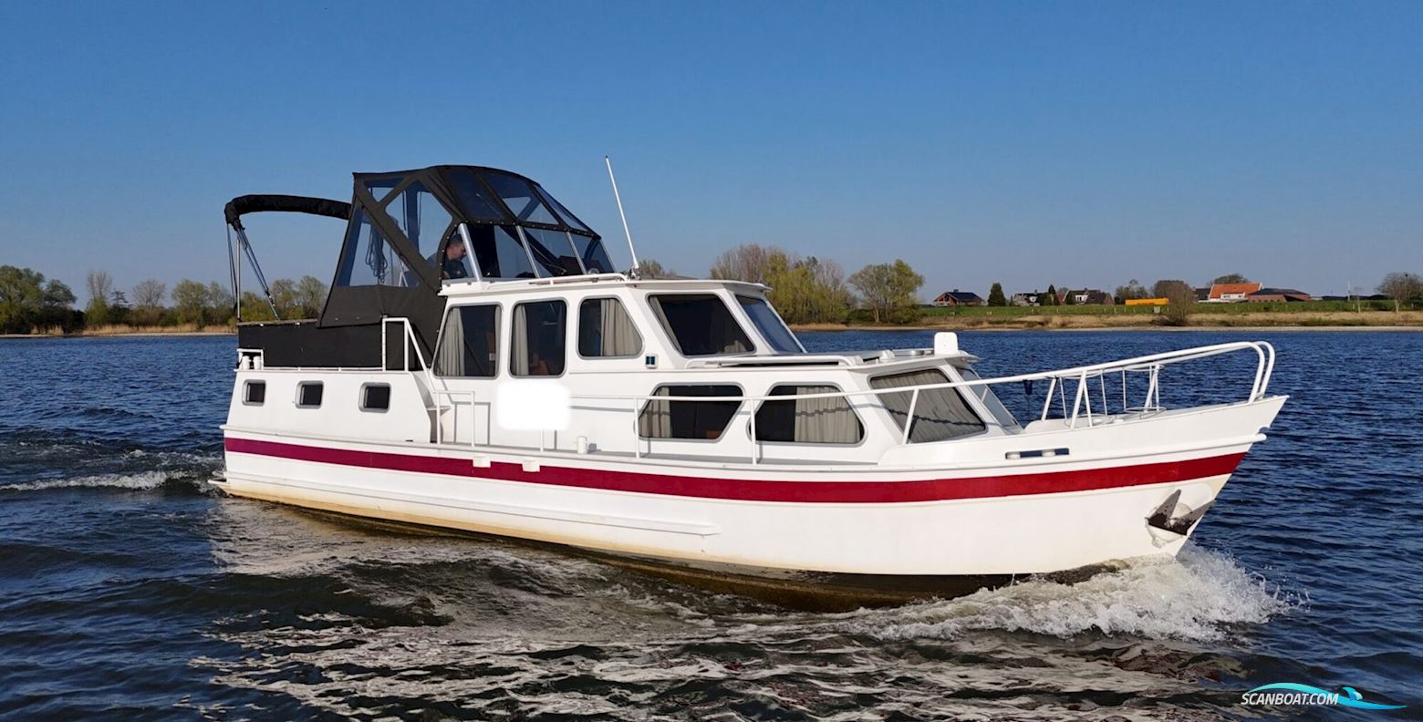 Bouman Kruiser 10.50 AK Cabrio Motorboot 1979, mit Daf motor, Niederlande