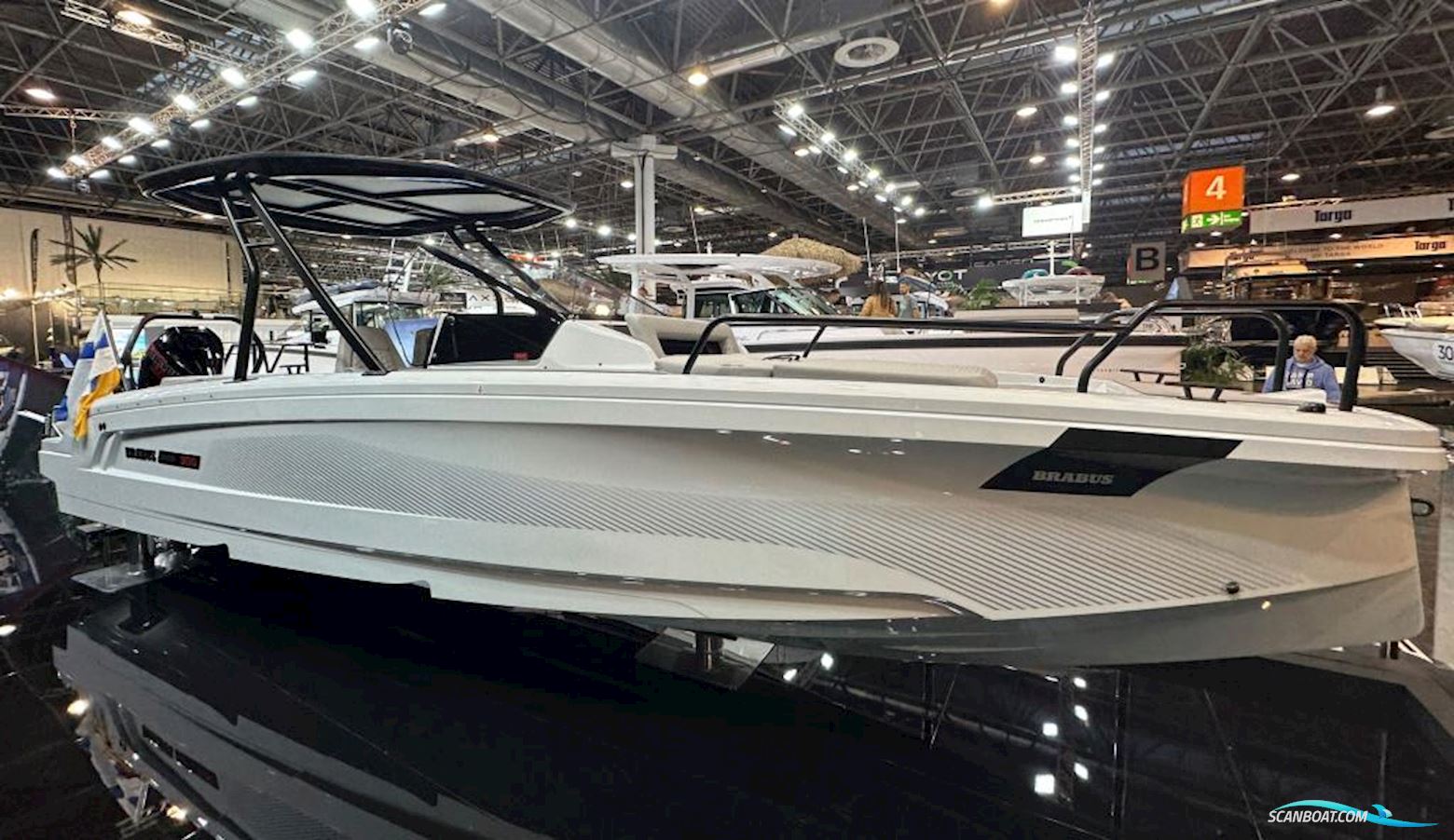Brabus 300 Shadow - U Sofa Motorboot 2023, mit Mercury motor, Deutschland