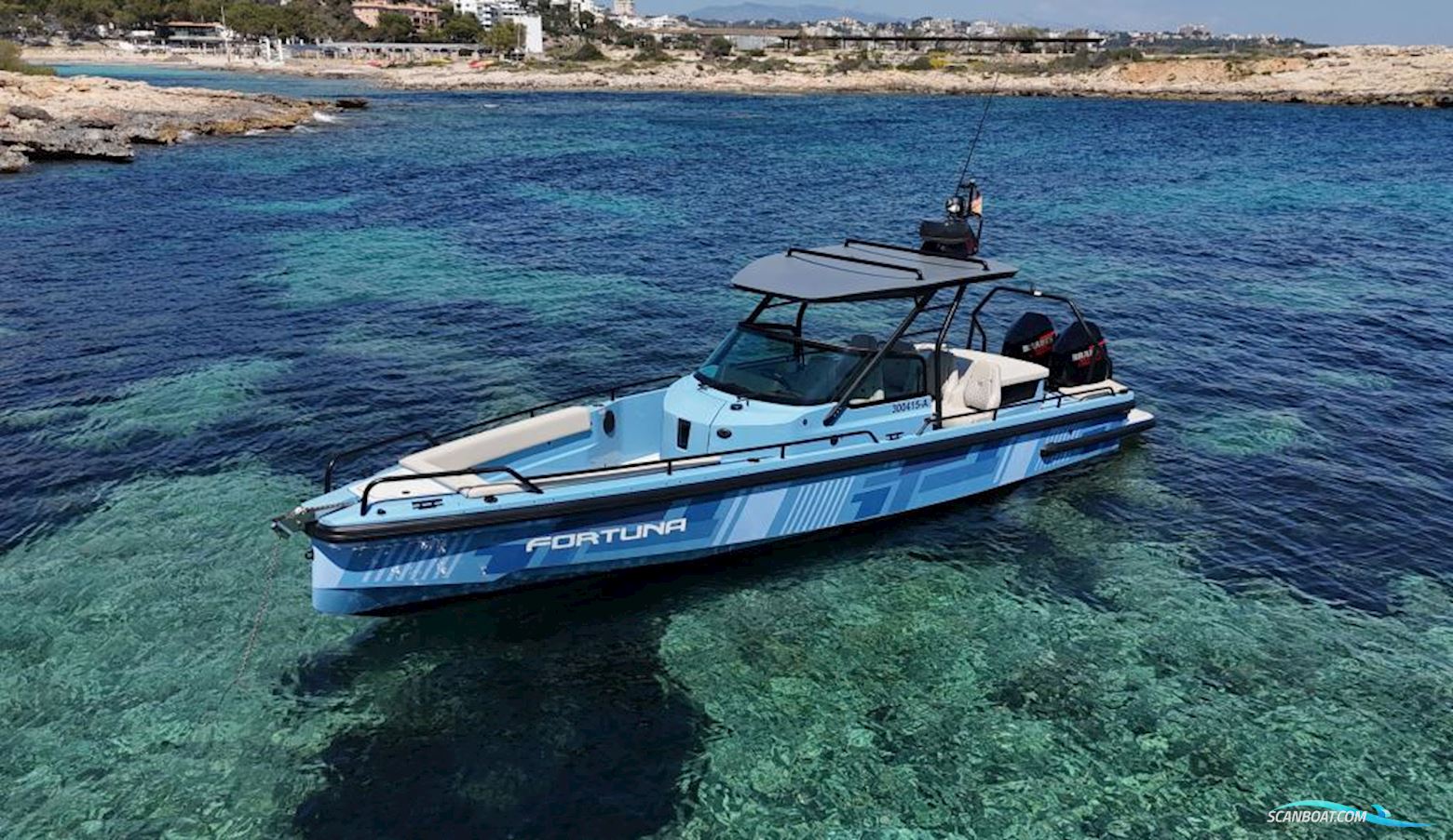 Brabus 500 T-Top Motorboot 2022, mit Mercury motor, Spanien