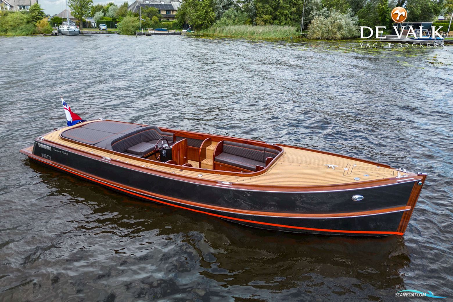 BRANDARIS Barkas 900 Hybrid - 5Kw Motorboot 2025, mit Yanmar motor, Niederlande