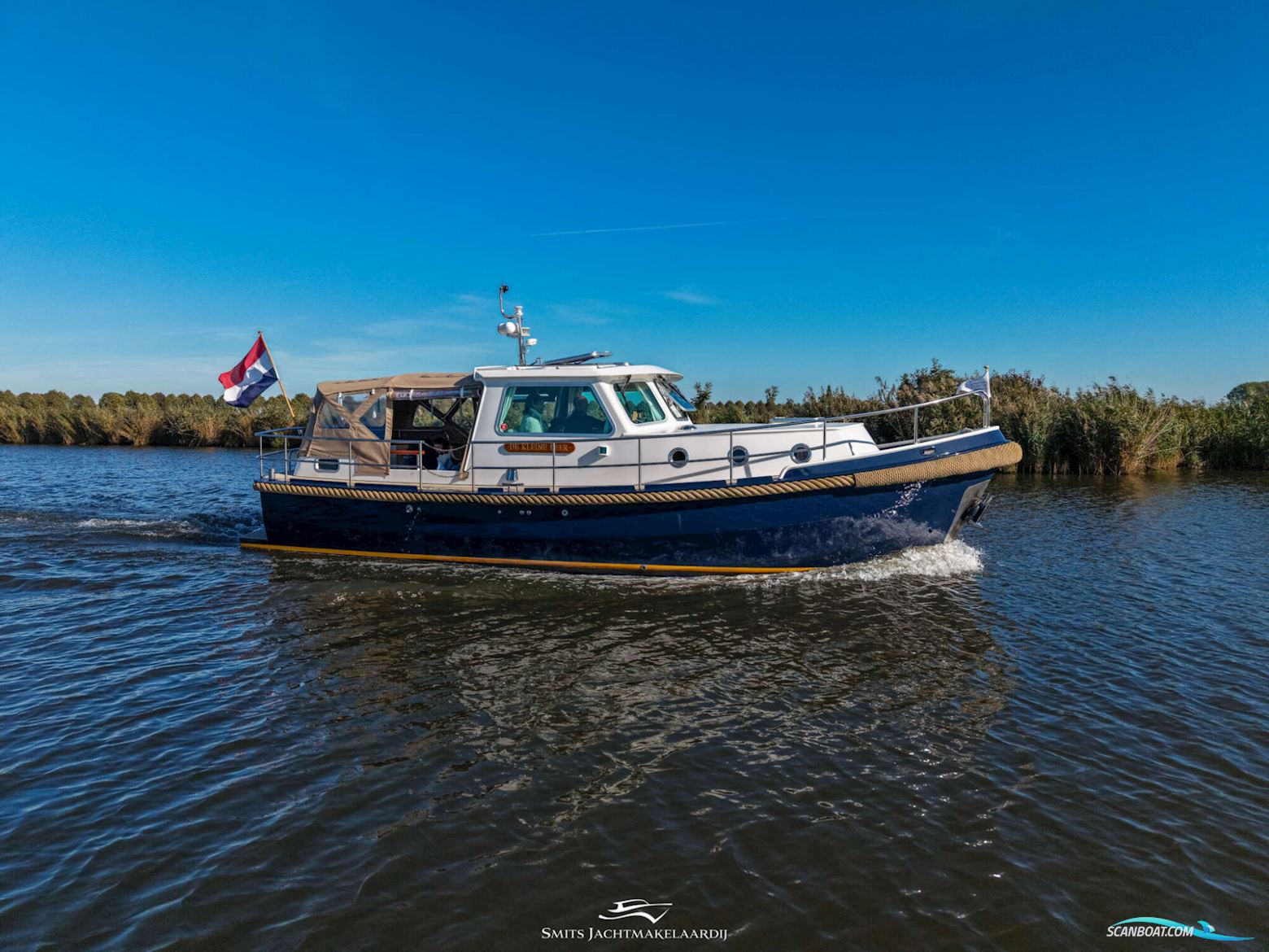 Brandsma Vlet 9.25 OK AK Motorboot 2005, mit Volvo motor, Niederlande
