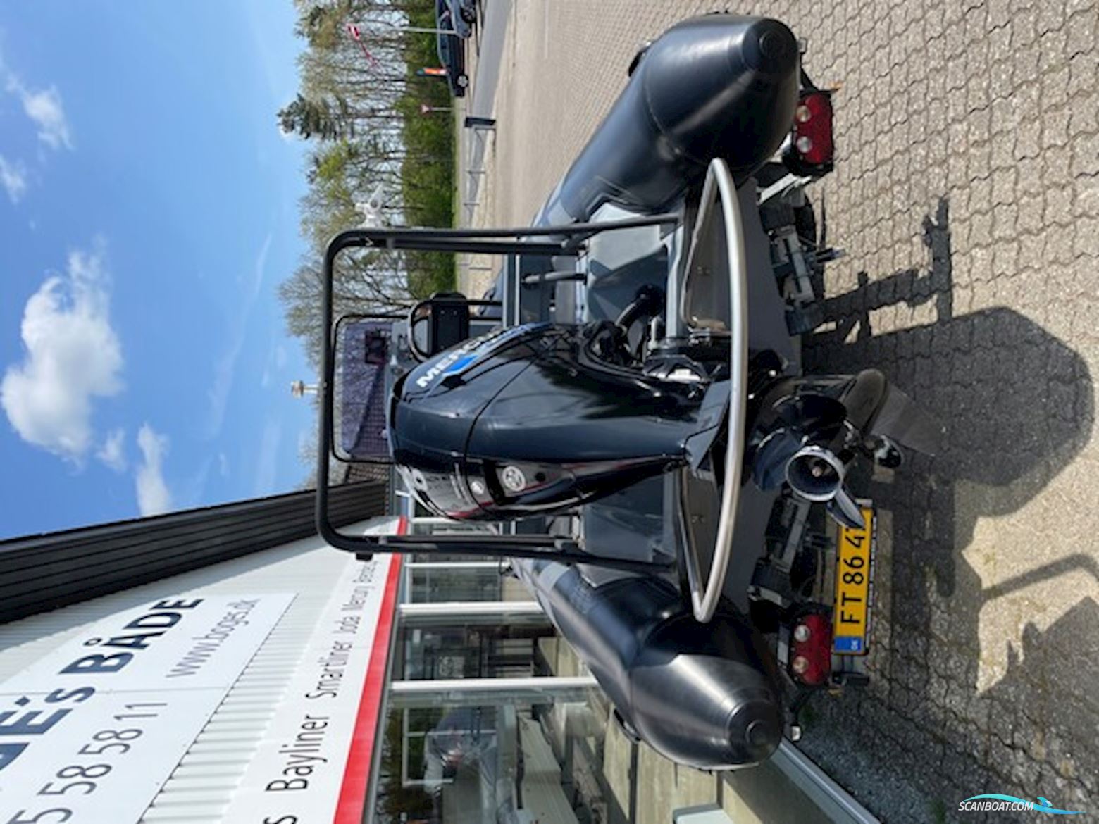 BRIG 610 Navigator Hypalon RIB med F150 Mercury-EFI SeaPro 3,0L.