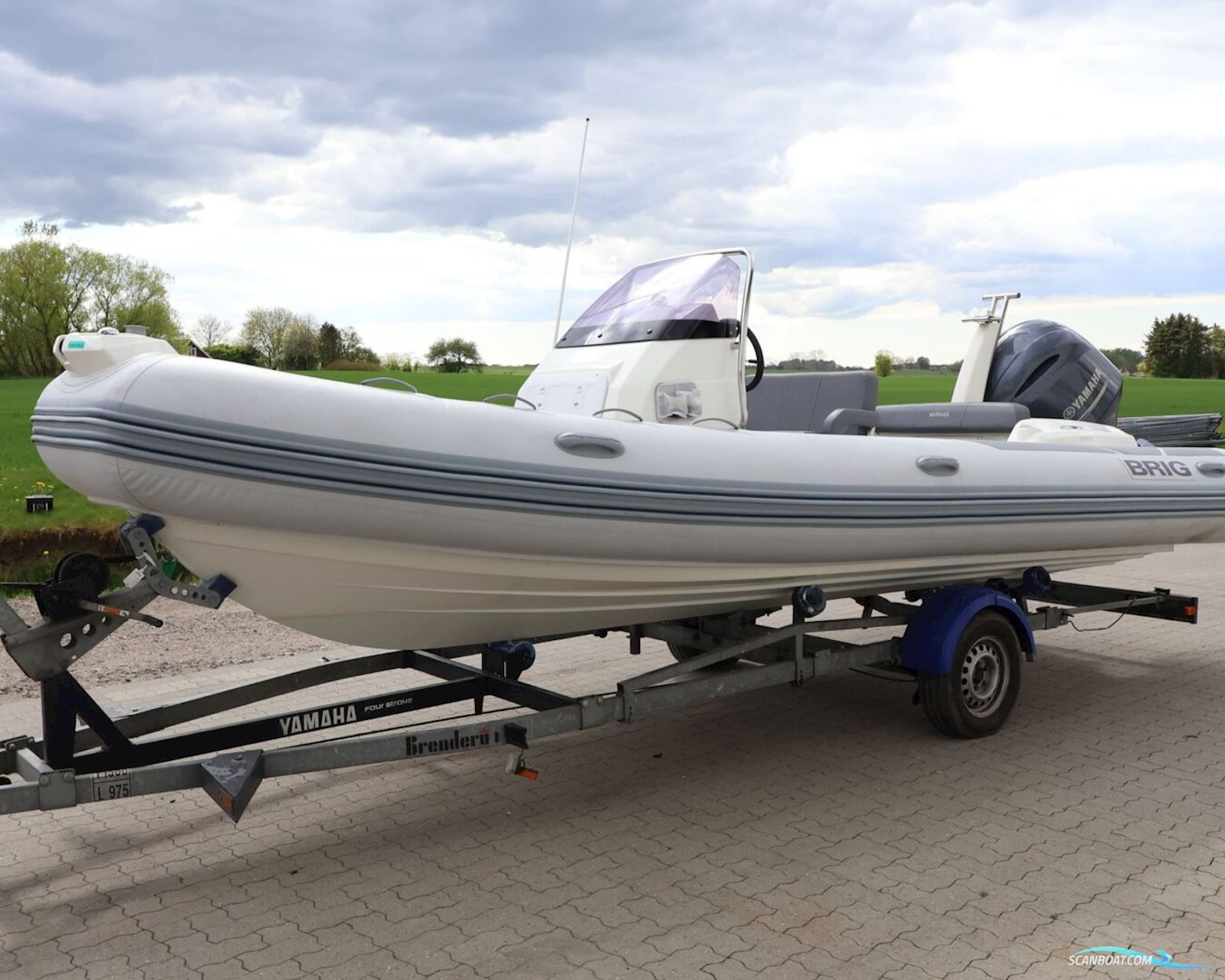 BRIG Eagle 6 Motorboot 2020, mit Yamaha F150DETL motor, Dänemark