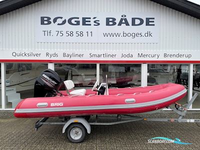 BRIG FALCON F450 S med MERCURY F60 ELPT EFI og Brenderup 600 kg trailer Motorboot 2005, mit Mercury motor, Dänemark