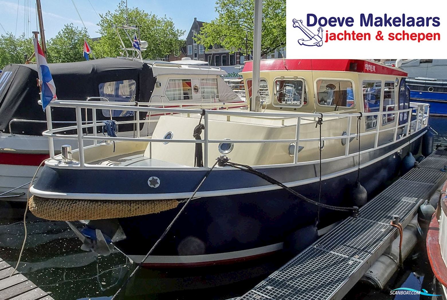 Broesder 970 Gsok Motorboot 1993, mit Mercedes<br />OM615 motor, Niederlande