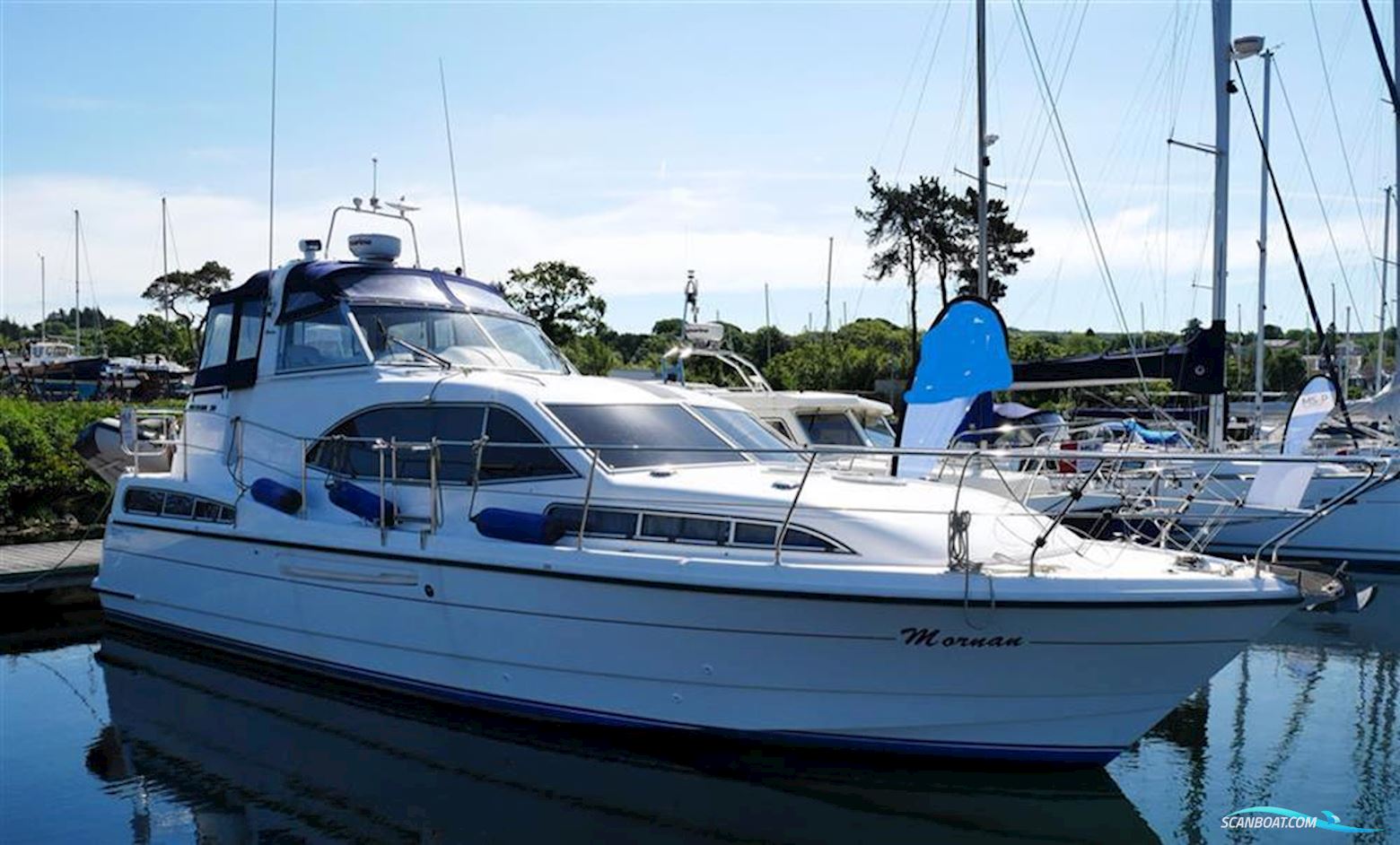 Broom Ocean 38 Motorboot 1998, mit Volvo Penta Tamd 41P motor, England