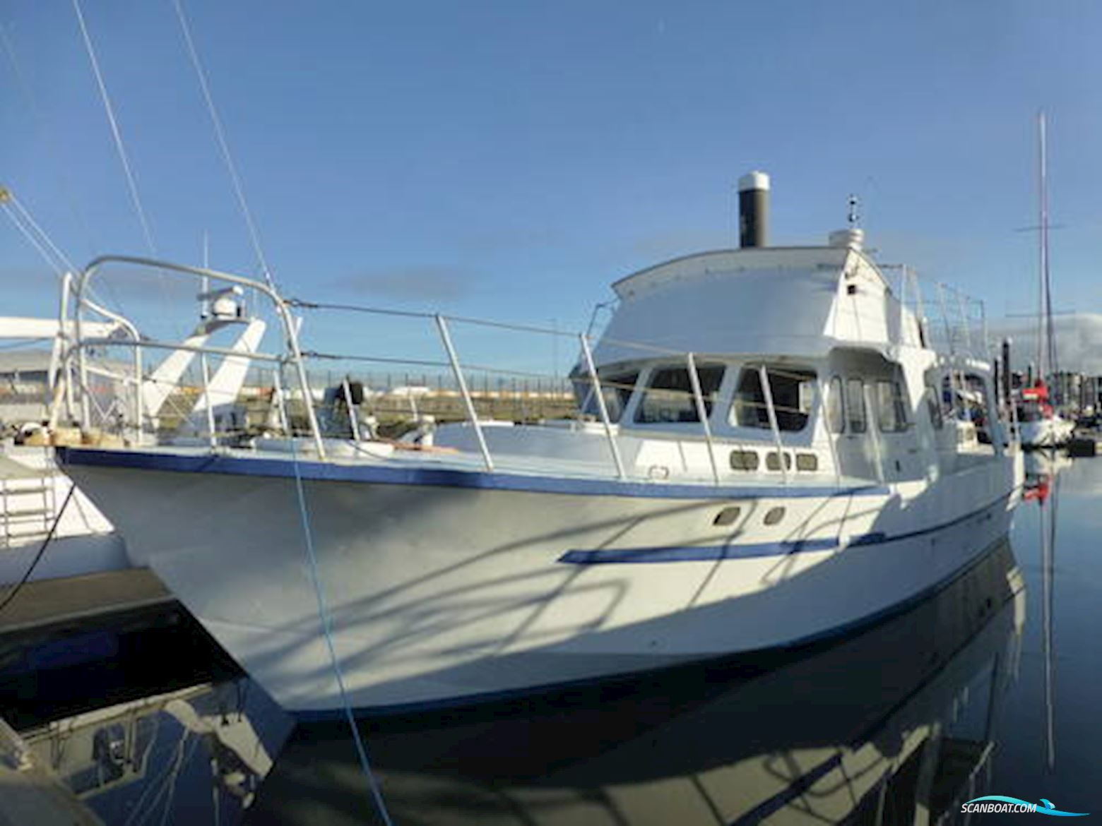 Bruce Roberts Waverunner 45 Motorboot 1992, mit Iveco motor, England
