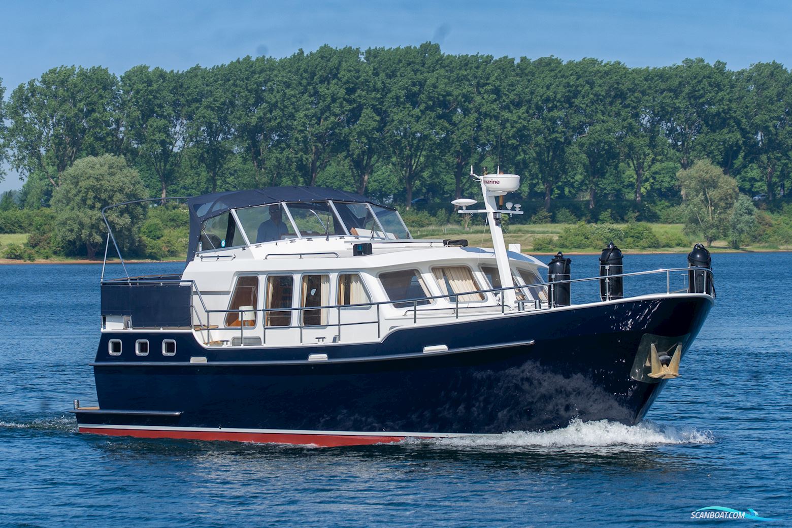 Bruijs Spiegelkotter 1280 Motorboot 2002, mit Vetus Diesel motor, Niederlande